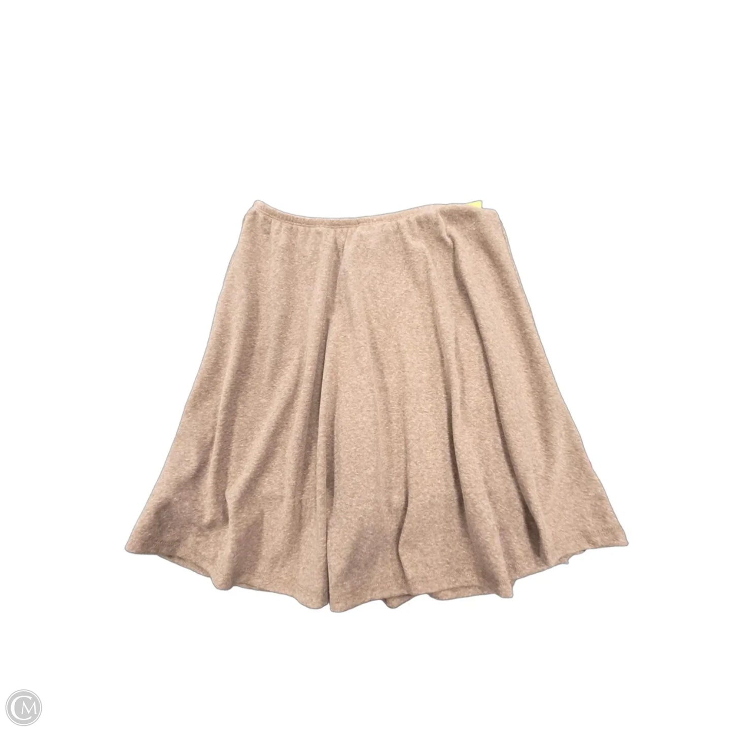 Skort By Cme In Tan, Size: Xs