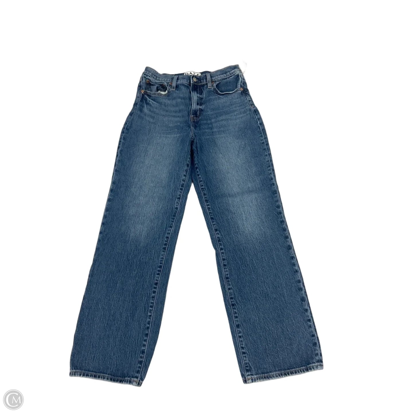 Jeans Straight By Daze In Blue Denim, Size: 6