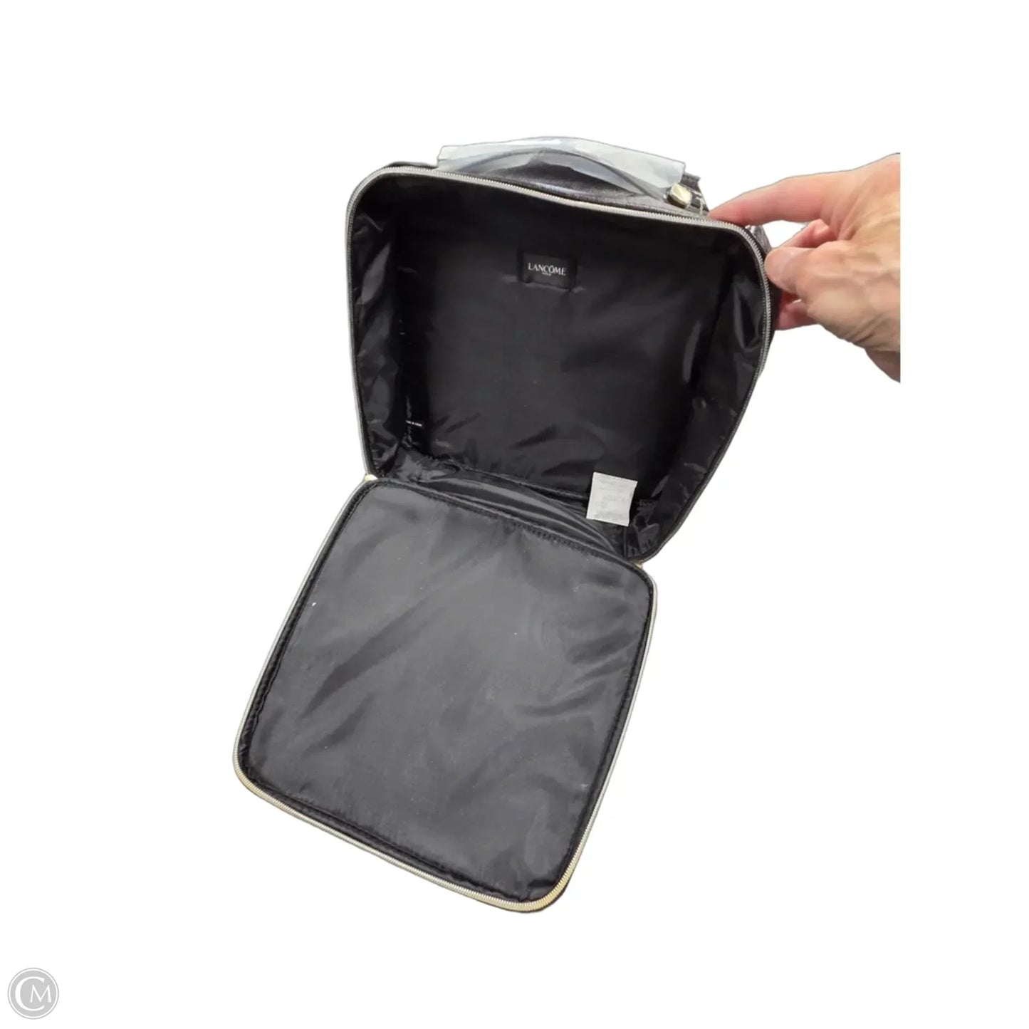 Makeup Bag Leather By Lancome, Size: Small