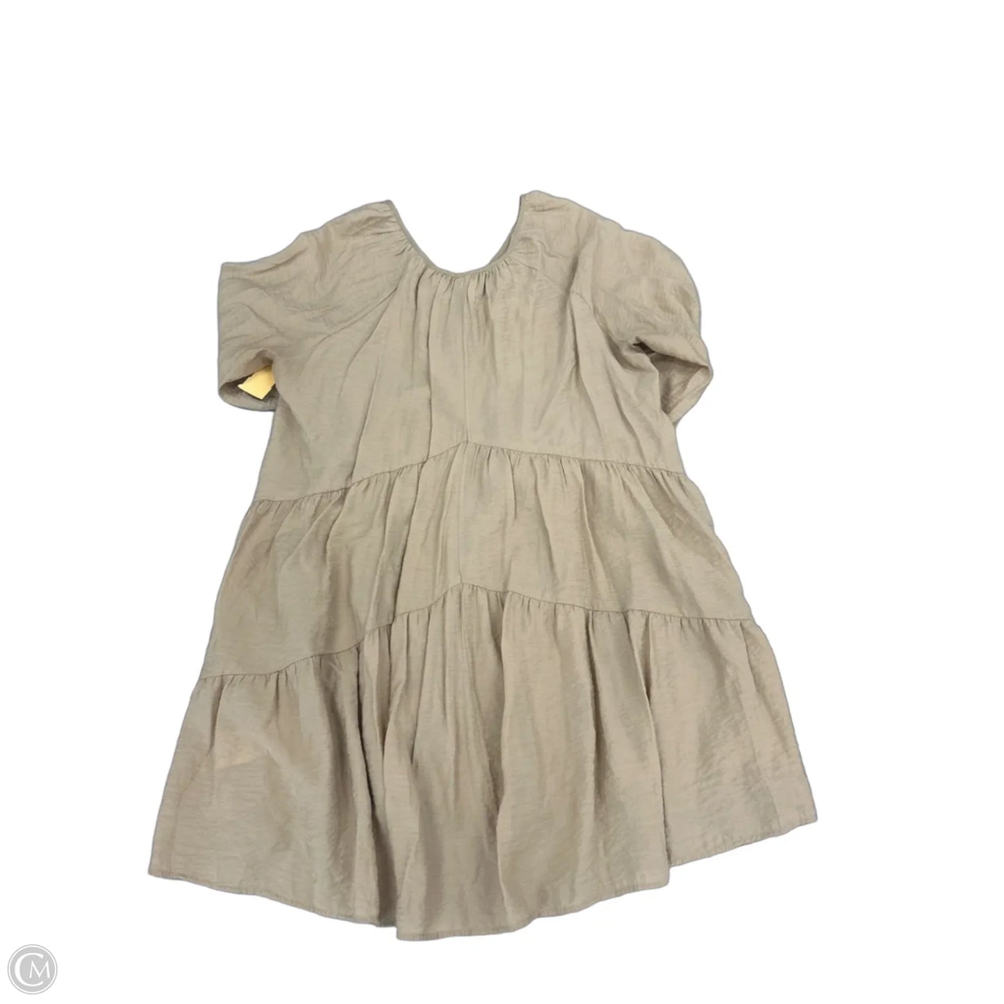 Dress Casual Short By H&m In Tan, Size: M