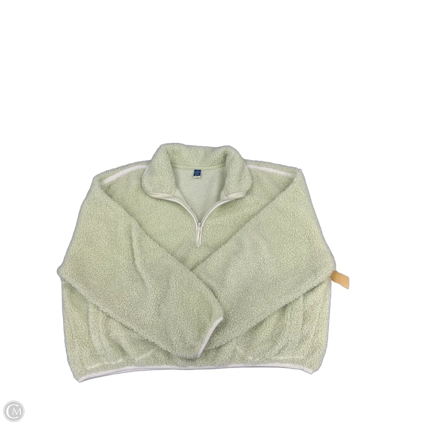 Jacket Fleece By Old Navy In Green, Size: Xl