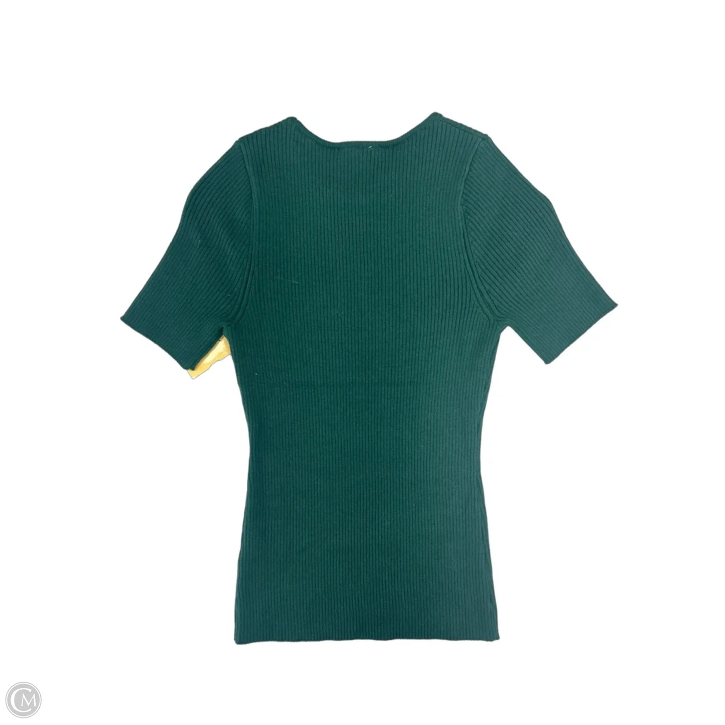Top Short Sleeve By Cmf In Green, Size: S