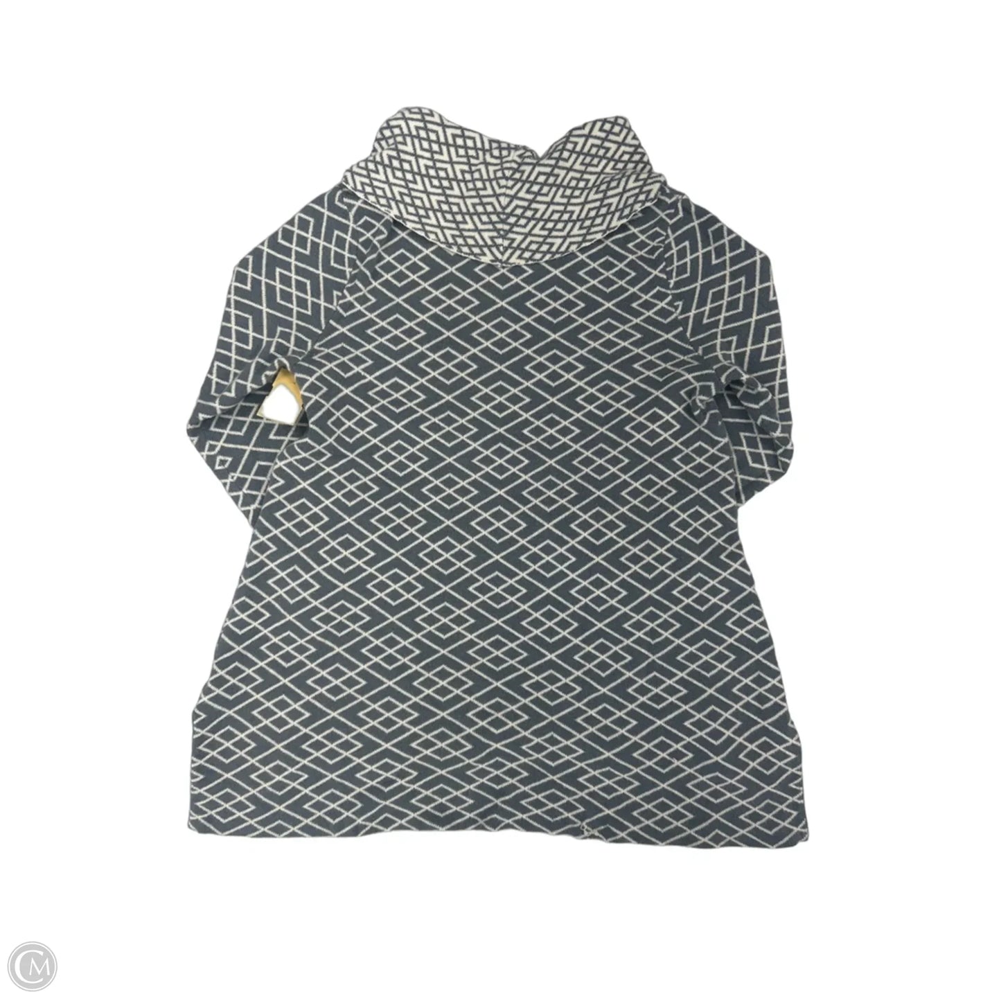 Top Long Sleeve By Moth In Geometric Pattern, Size: S
