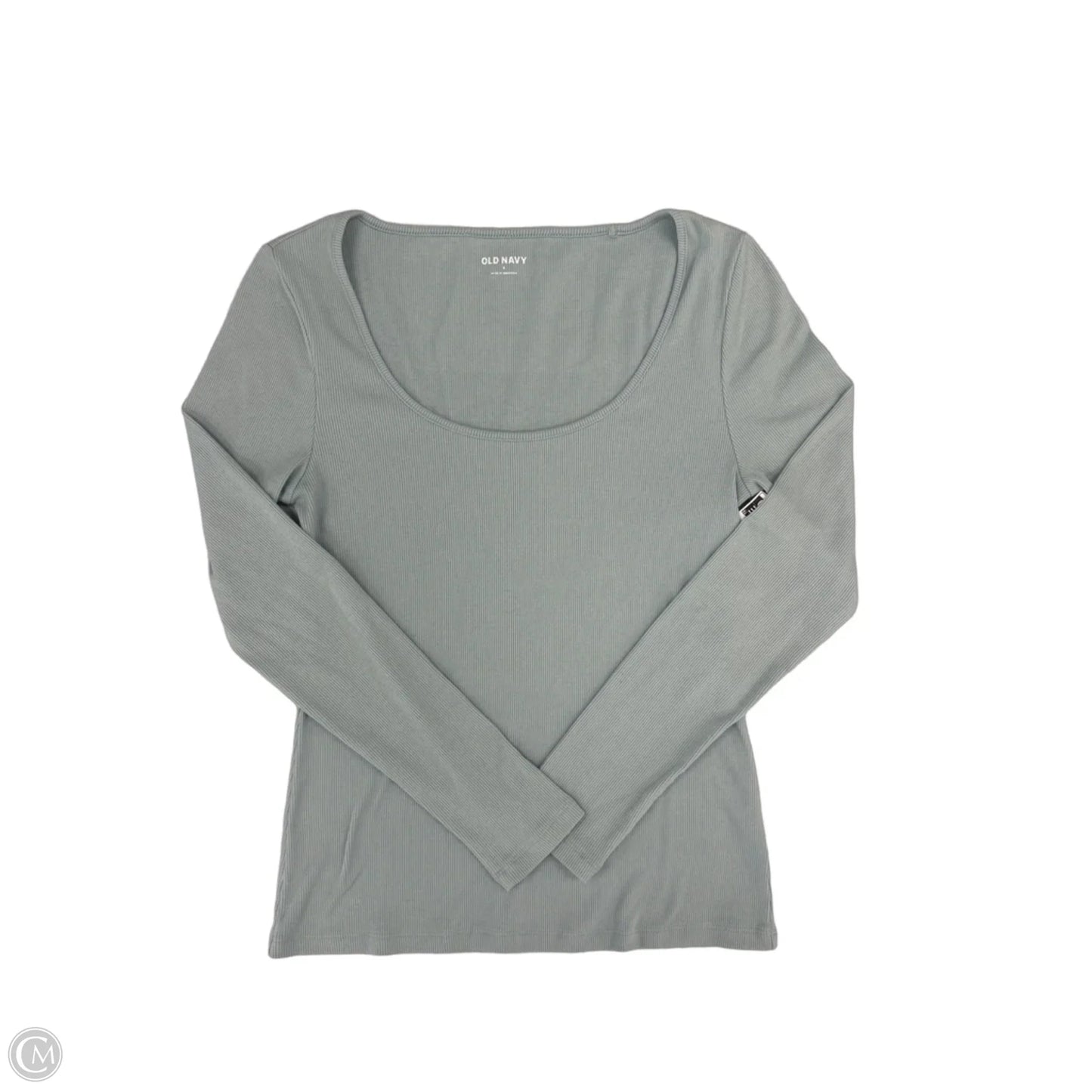 Top Long Sleeve By Old Navy In Green, Size: S