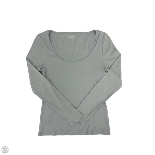 Top Long Sleeve By Old Navy In Green, Size: S