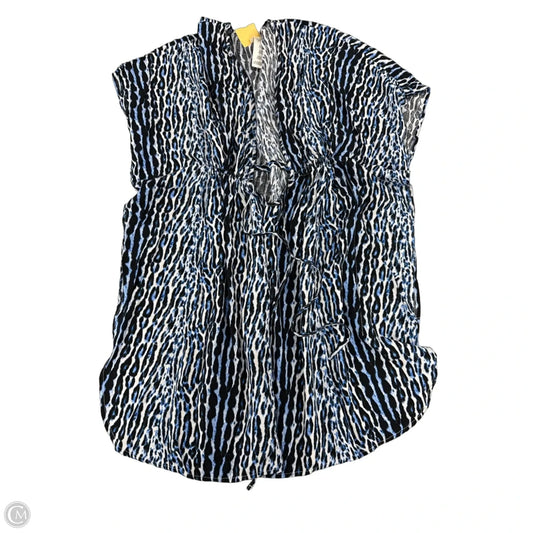 Swimwear Cover-up By Jessica Simpson In Animal Print, Size: S