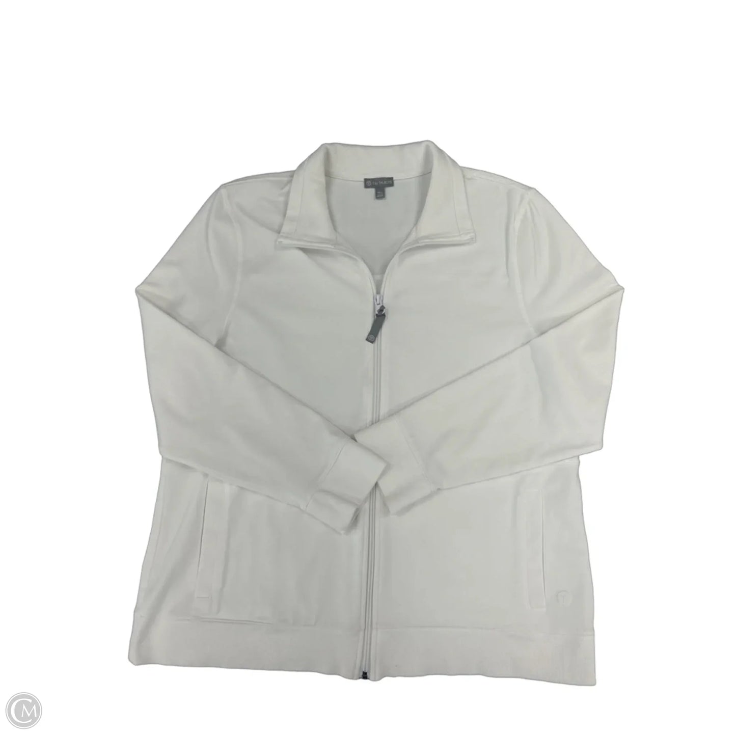 Top Long Sleeve By Talbots In White, Size: Xlp