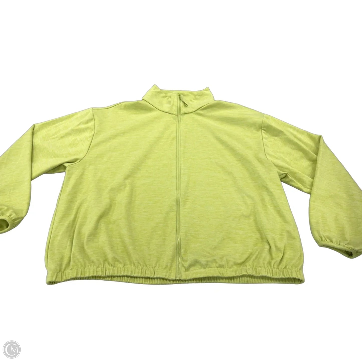 Athletic Jacket By Cme In Green, Size: Xl
