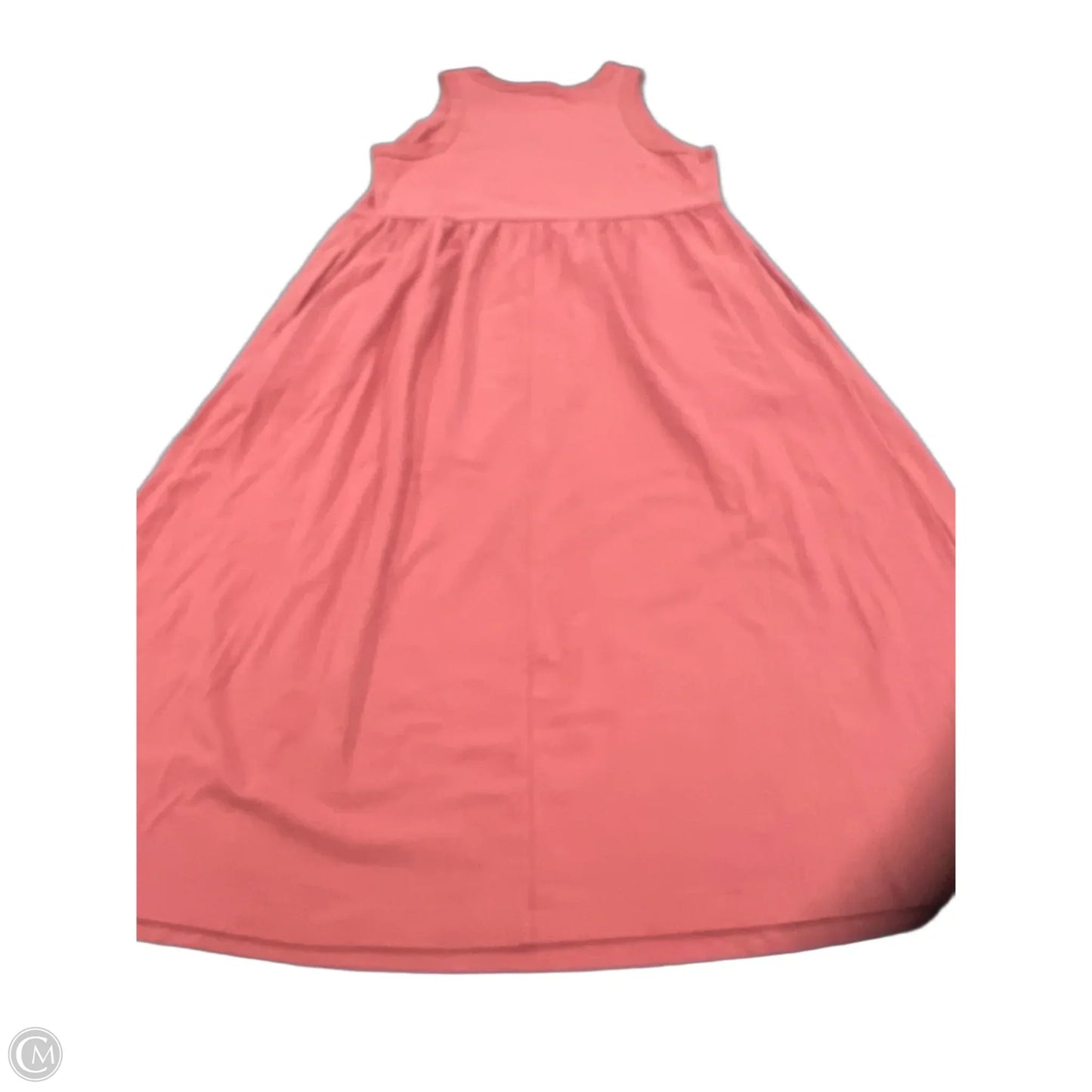 Dress Casual Midi By A New Day In Peach, Size: M