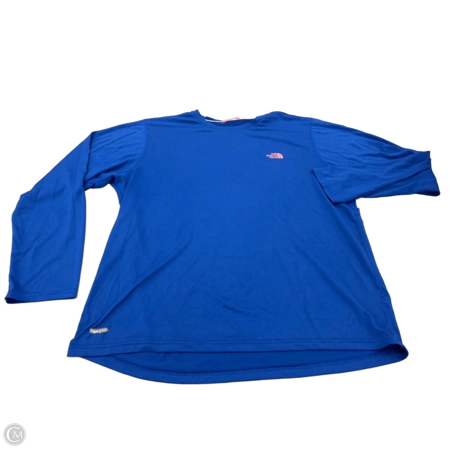 Top Long Sleeve By The North Face In Blue, Size: L