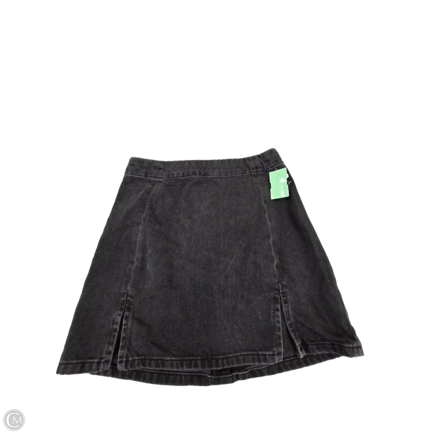 Skirt Mini & Short By Bdg In Black Denim, Size: 4