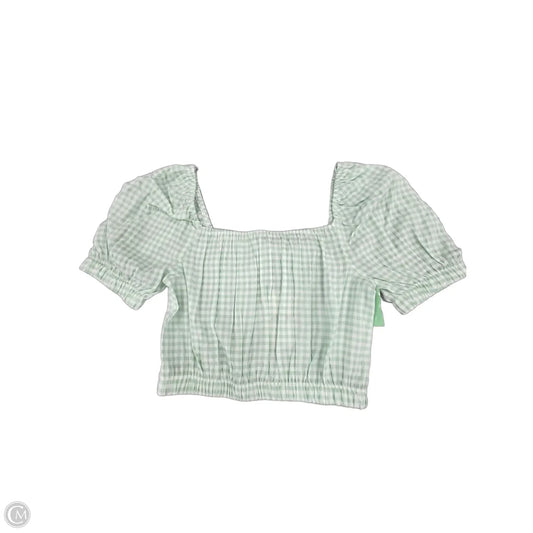 Top Short Sleeve By Elodie In Green, Size: S