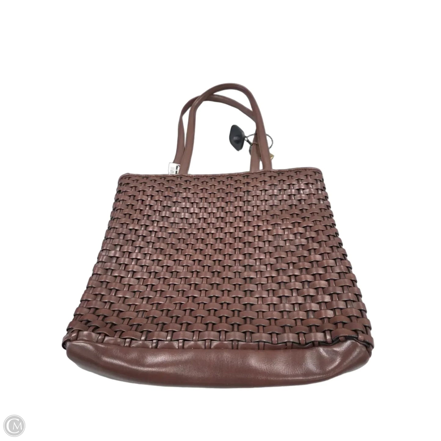 Handbag Leather By Nine West, Size: Medium