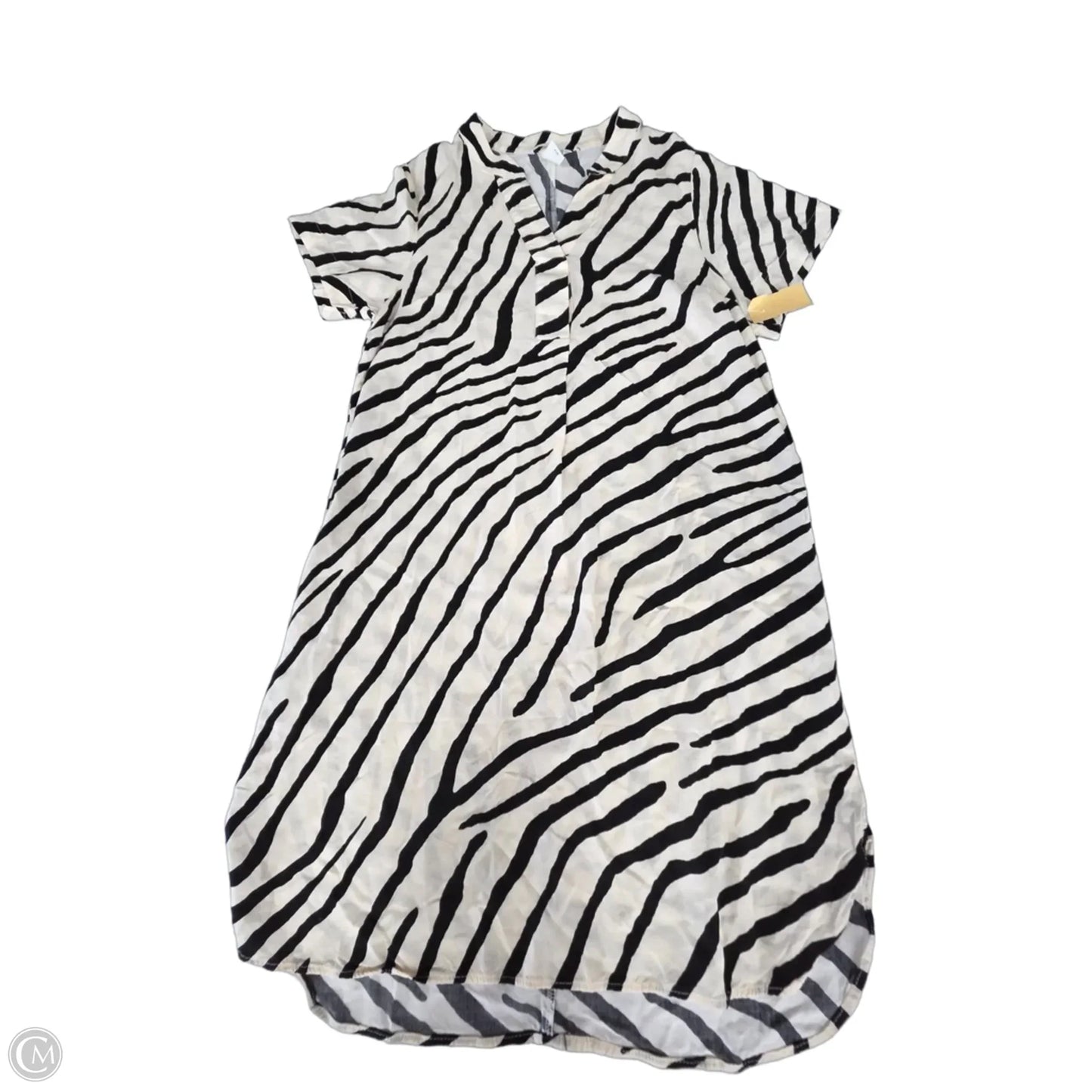 Dress Casual Short By H&m In Animal Print, Size: Xs