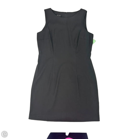 Dress Casual Short By Ab Studio In Black, Size: Xl