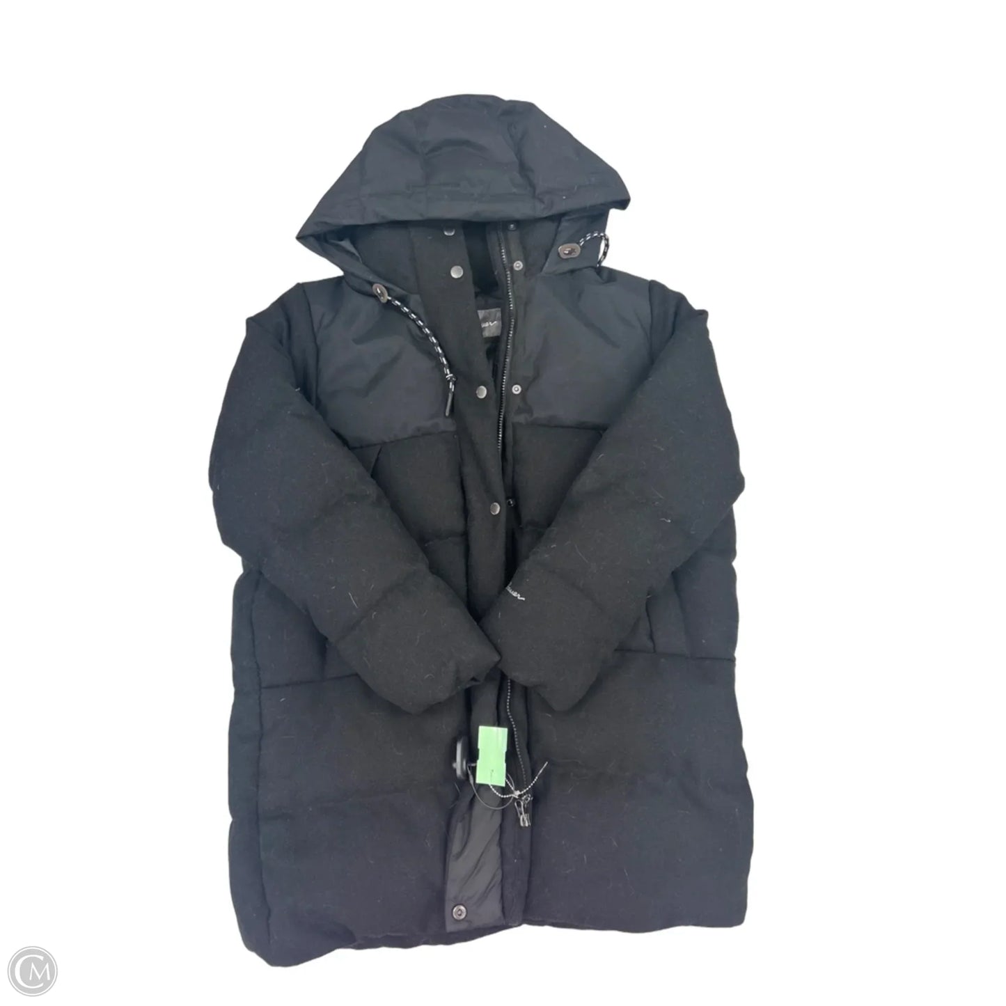 Coat Puffer & Quilted By Eddie Bauer In Black, Size: L
