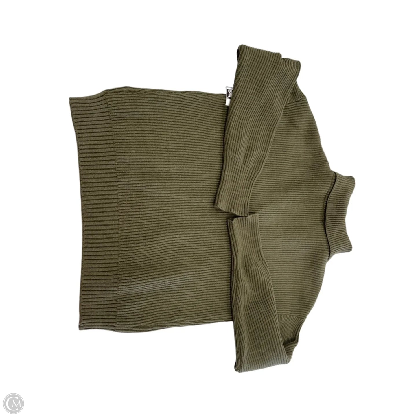 Top Long Sleeve By Cyrus In Green, Size: M