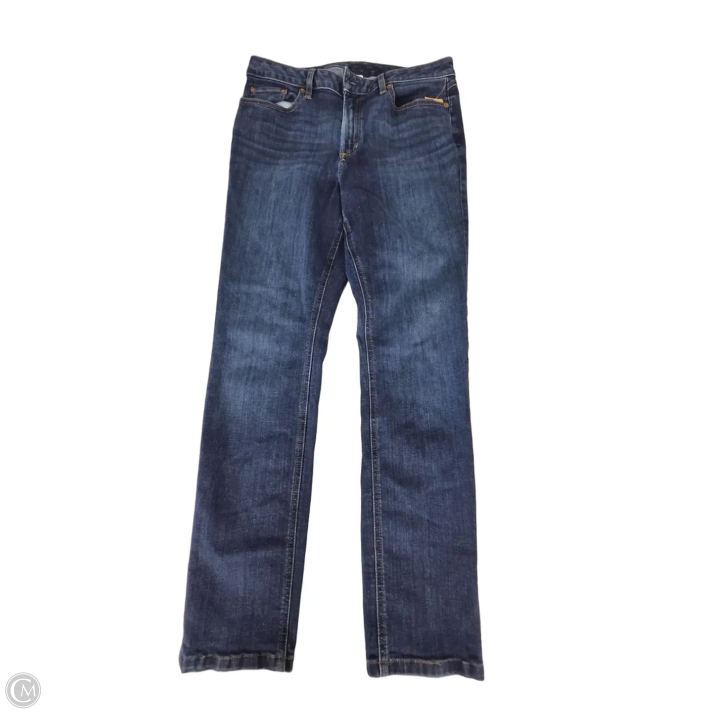 Jeans Straight By L.l. Bean In Blue Denim, Size: 14