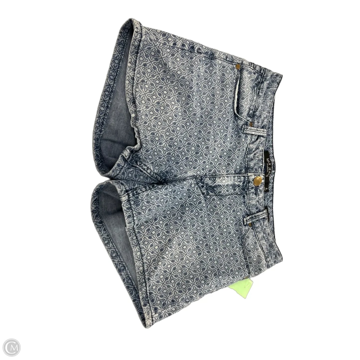 Shorts By Max Jeans In Blue Denim, Size: 4