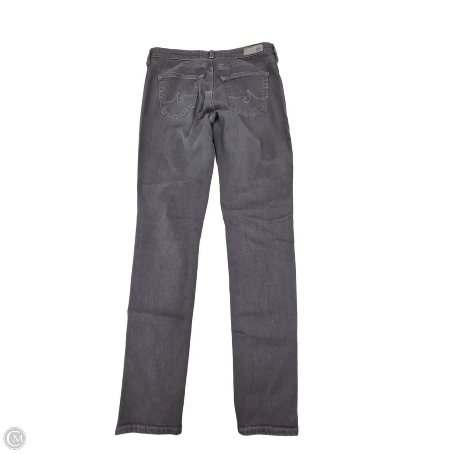 Jeans Skinny By Ag Jeans In Grey Denim, Size: 6