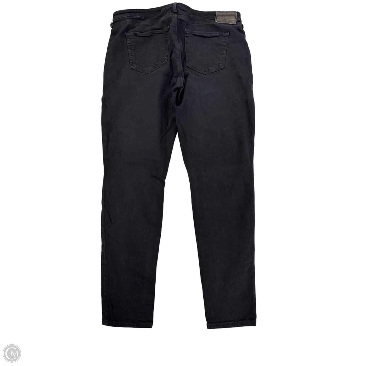 Jeans Skinny By True Religion In Black Denim, Size: 12