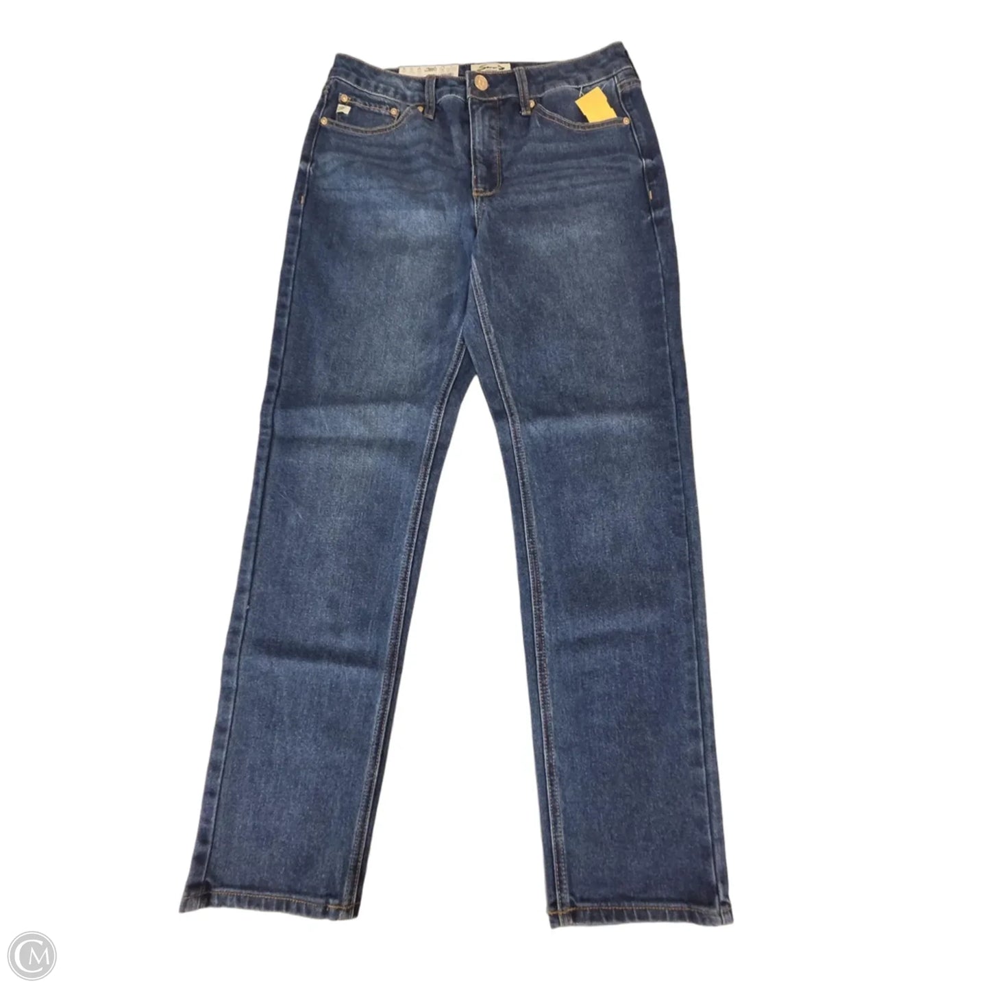 Jeans Straight By Seven 7 In Blue Denim, Size: 6
