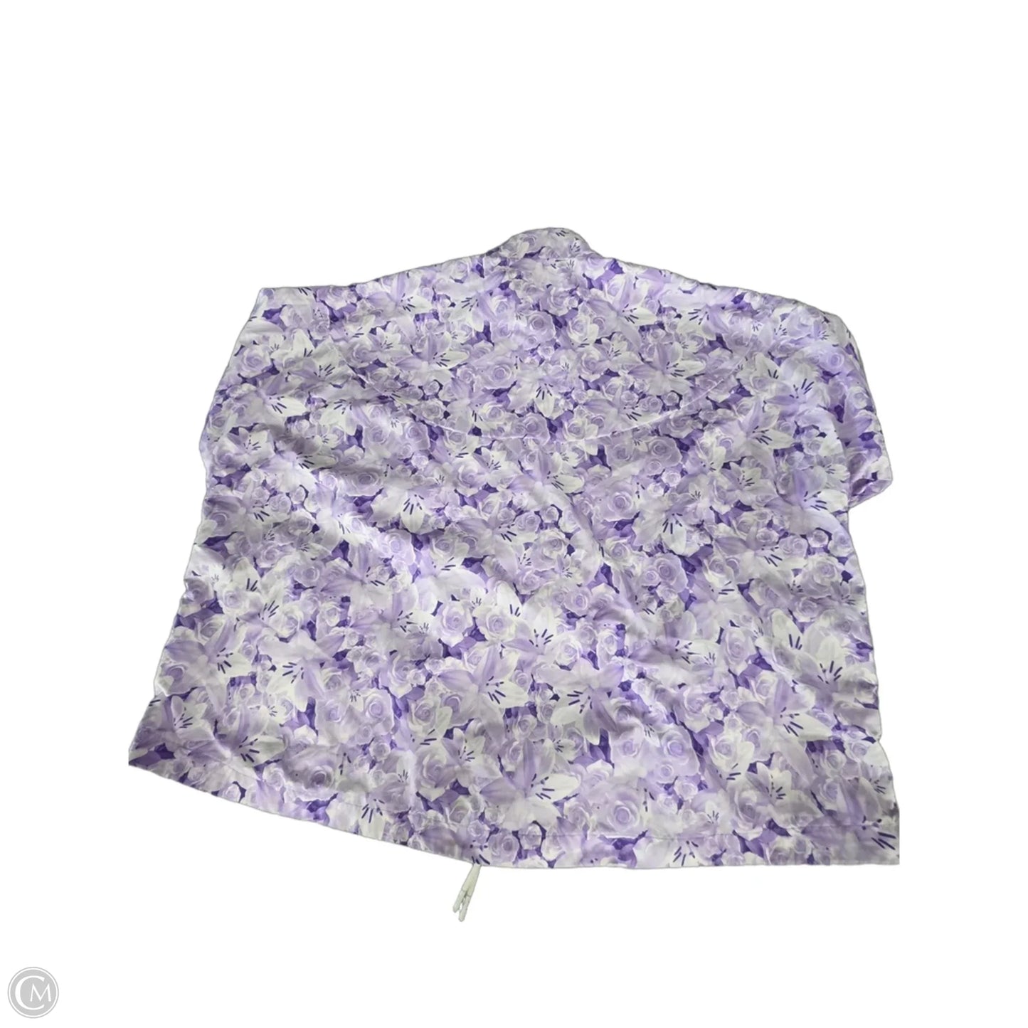 Jacket Windbreaker By Nike In Floral Print, Size: Xs