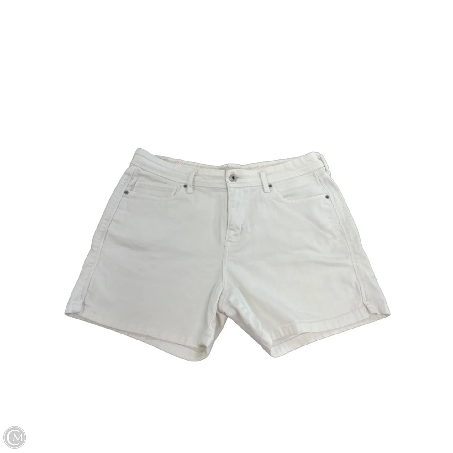 Shorts By Levis In White Denim, Size: 12
