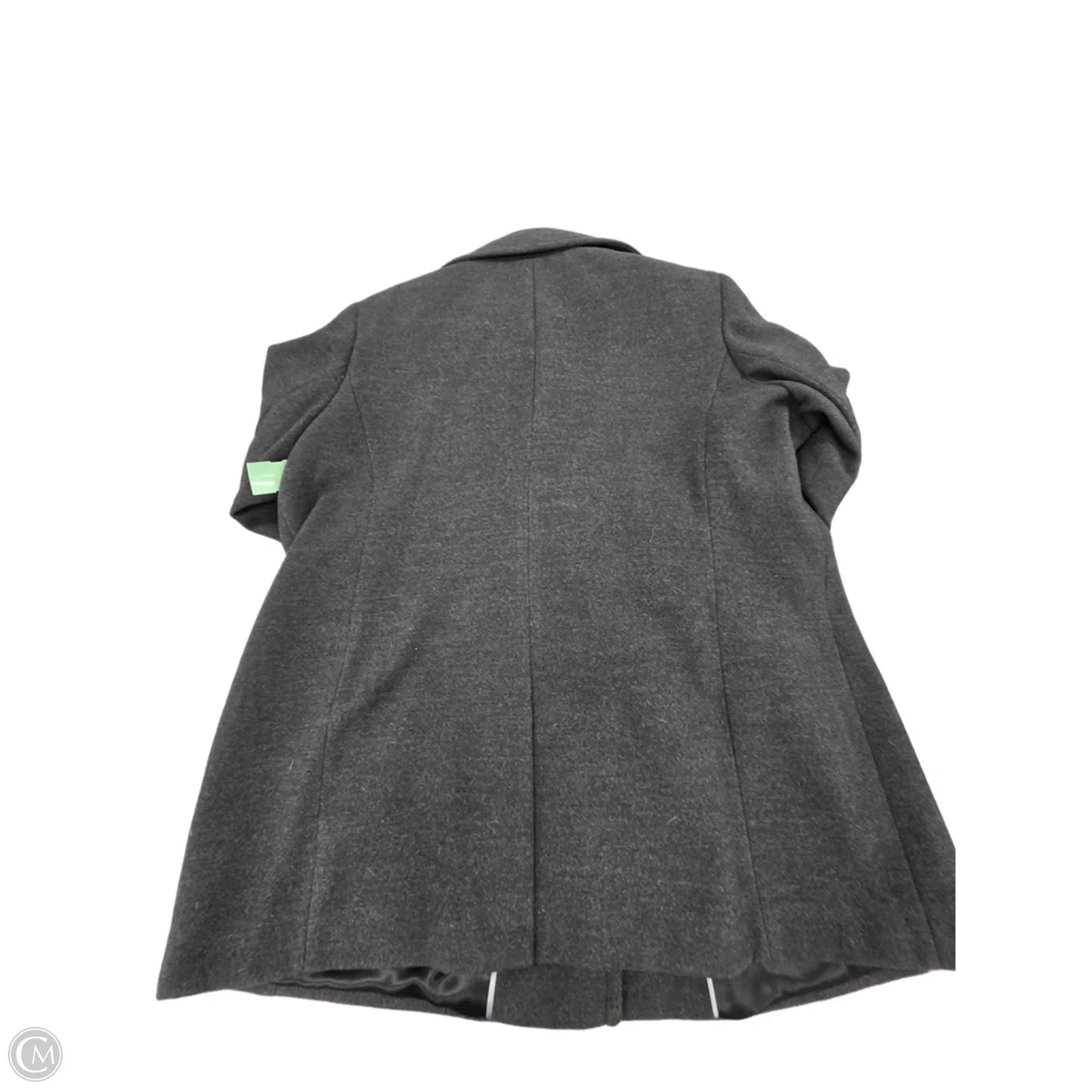 Coat Peacoat By Calvin Klein In Grey, Size: 1x