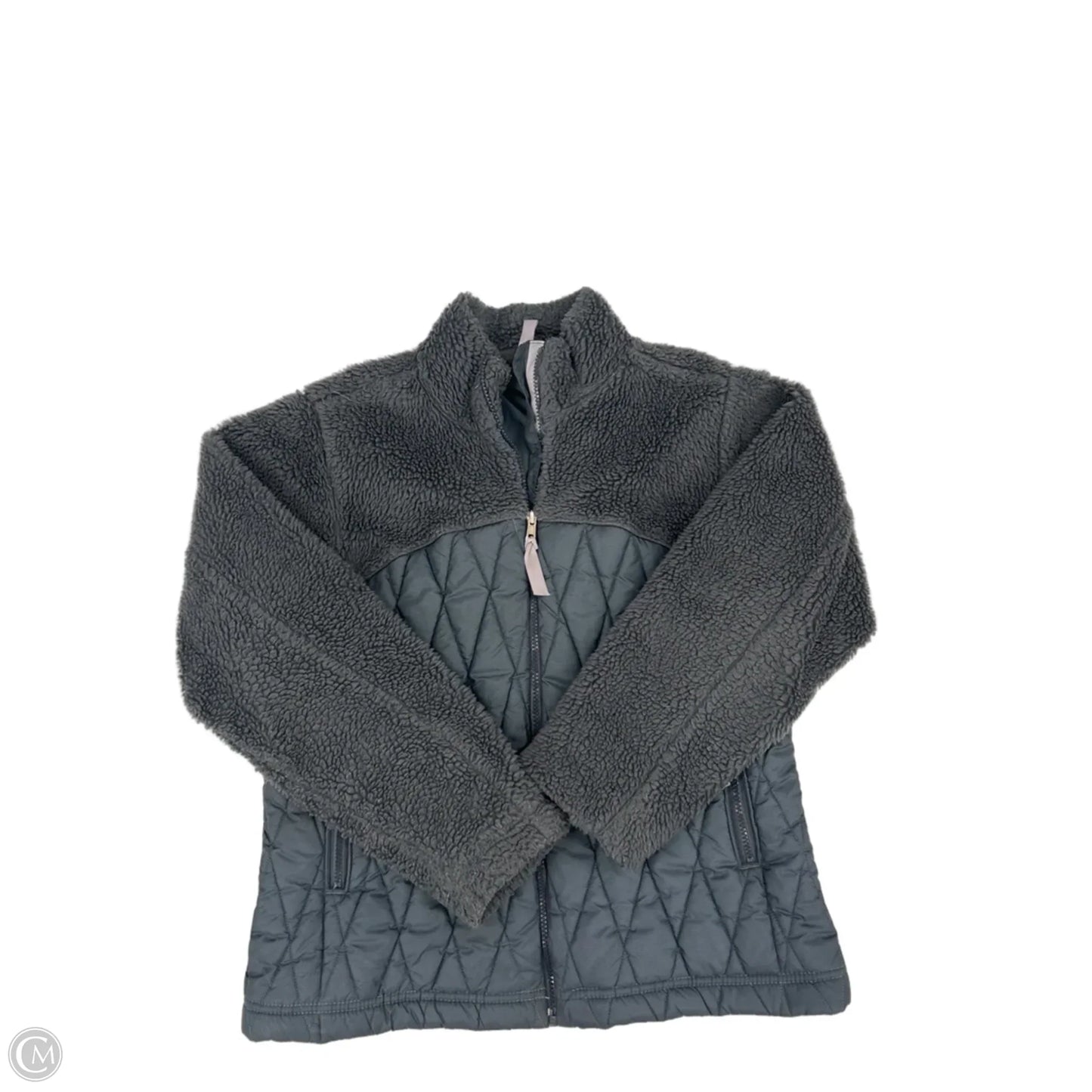 Jacket Fleece By Patagonia In Grey, Size: S