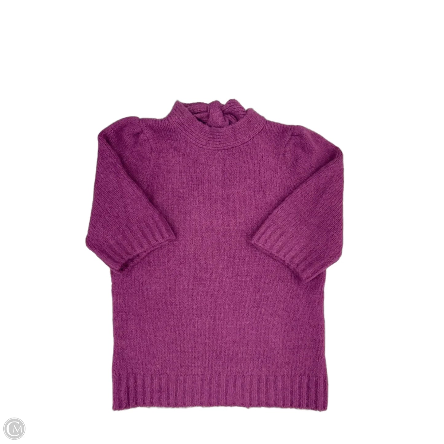Sweater Short Sleeve By &merci In Purple, Size: M