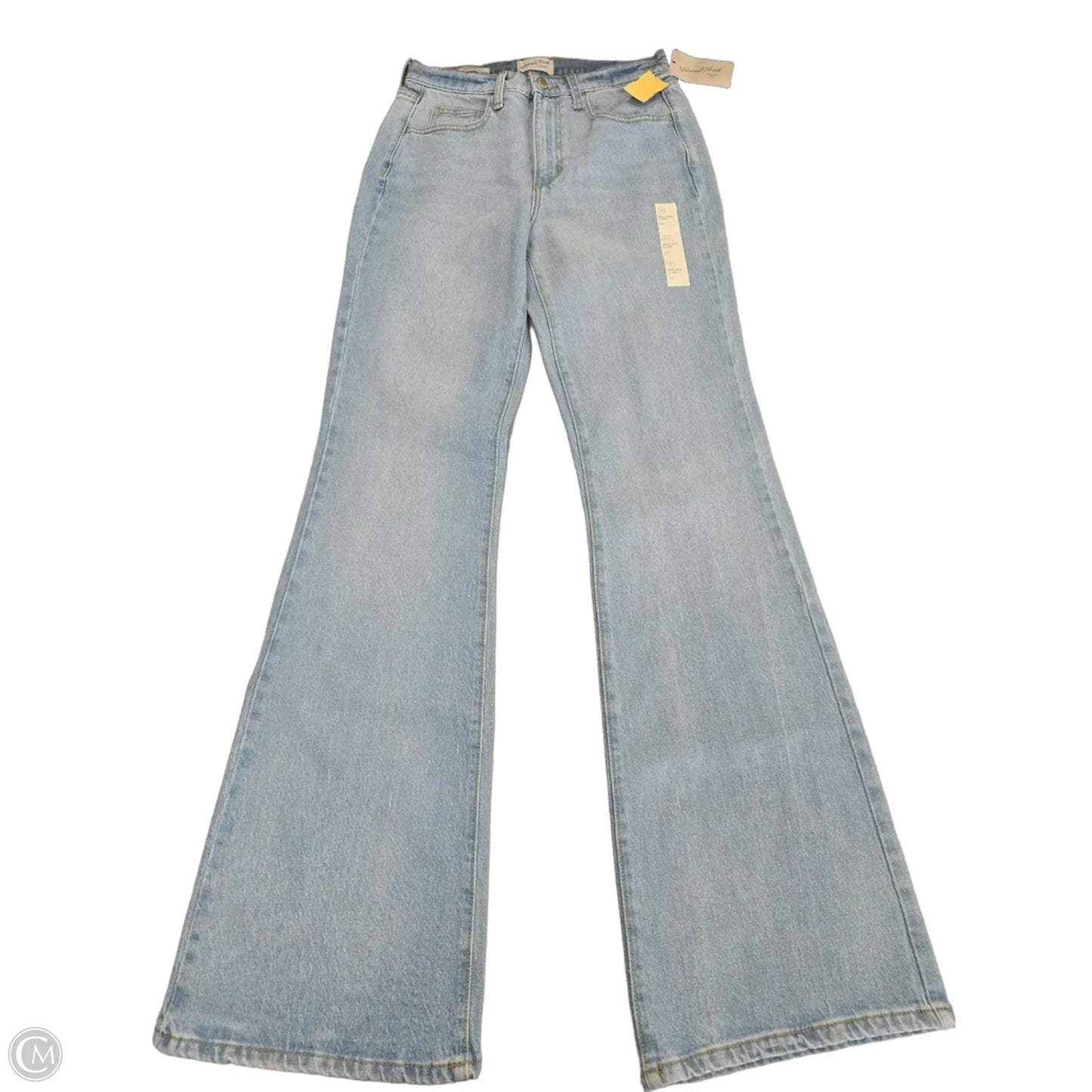 Jeans Flared By Universal Thread In Blue Denim, Size: 6l