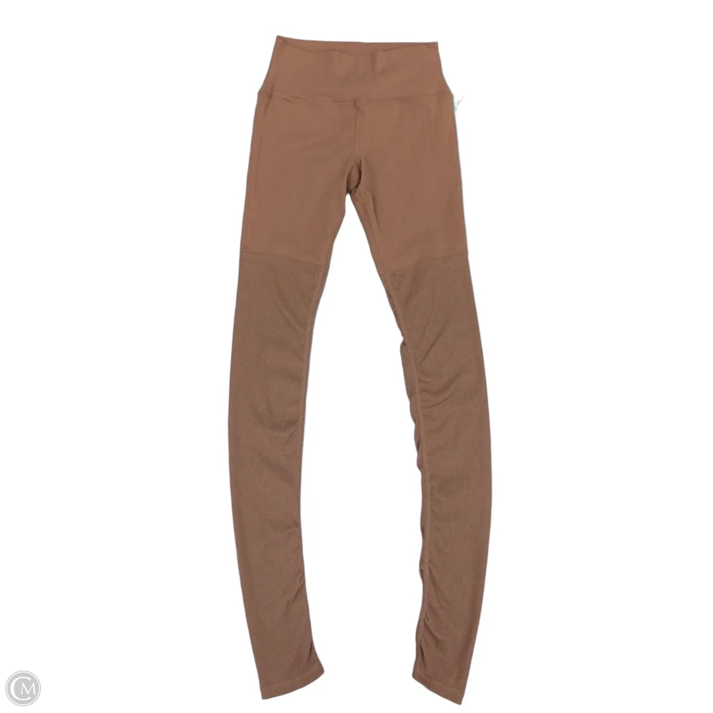 Athletic Leggings By Alo In Tan, Size: M