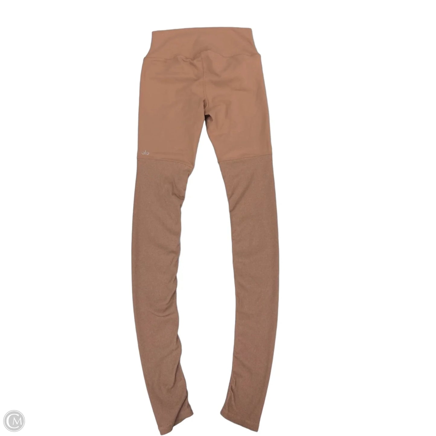 Athletic Leggings By Alo In Tan, Size: M