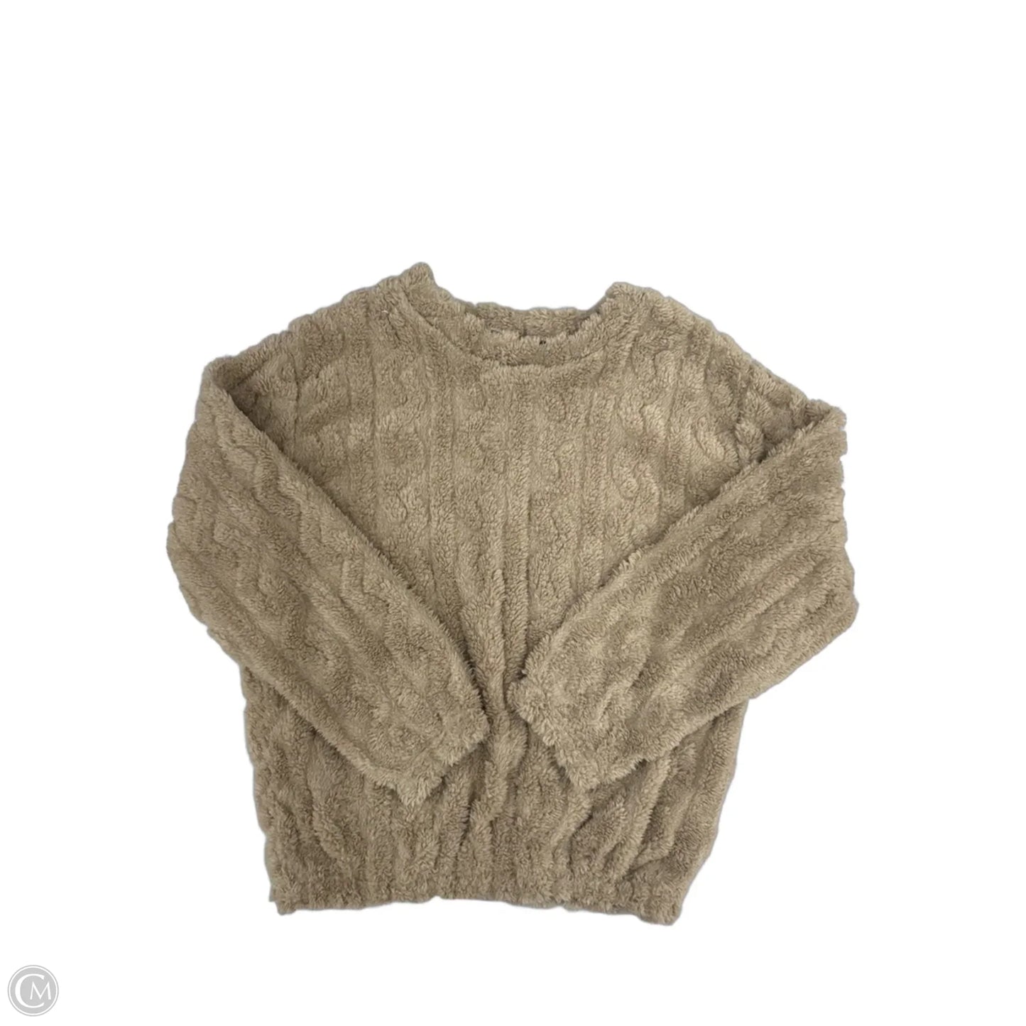 Top 2pc Long Sleeve By Cmf In Tan, Size: M