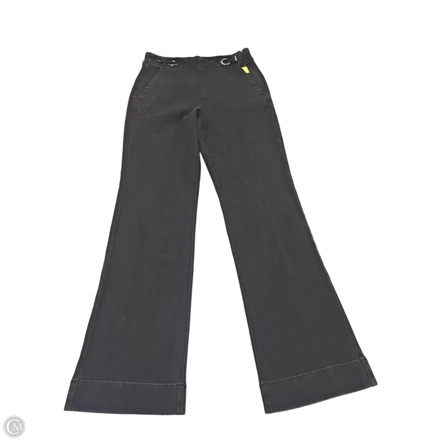 Jeans Straight By White House Black Market In Black Denim, Size: 4