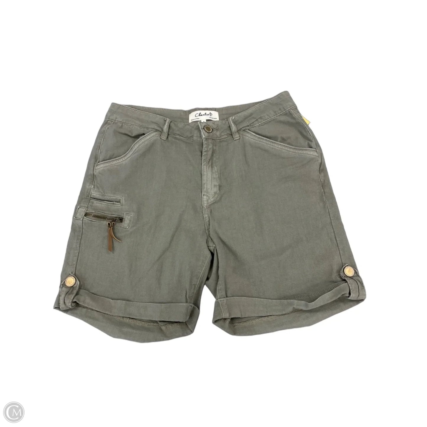 Shorts By Charlie B In Green, Size: 8