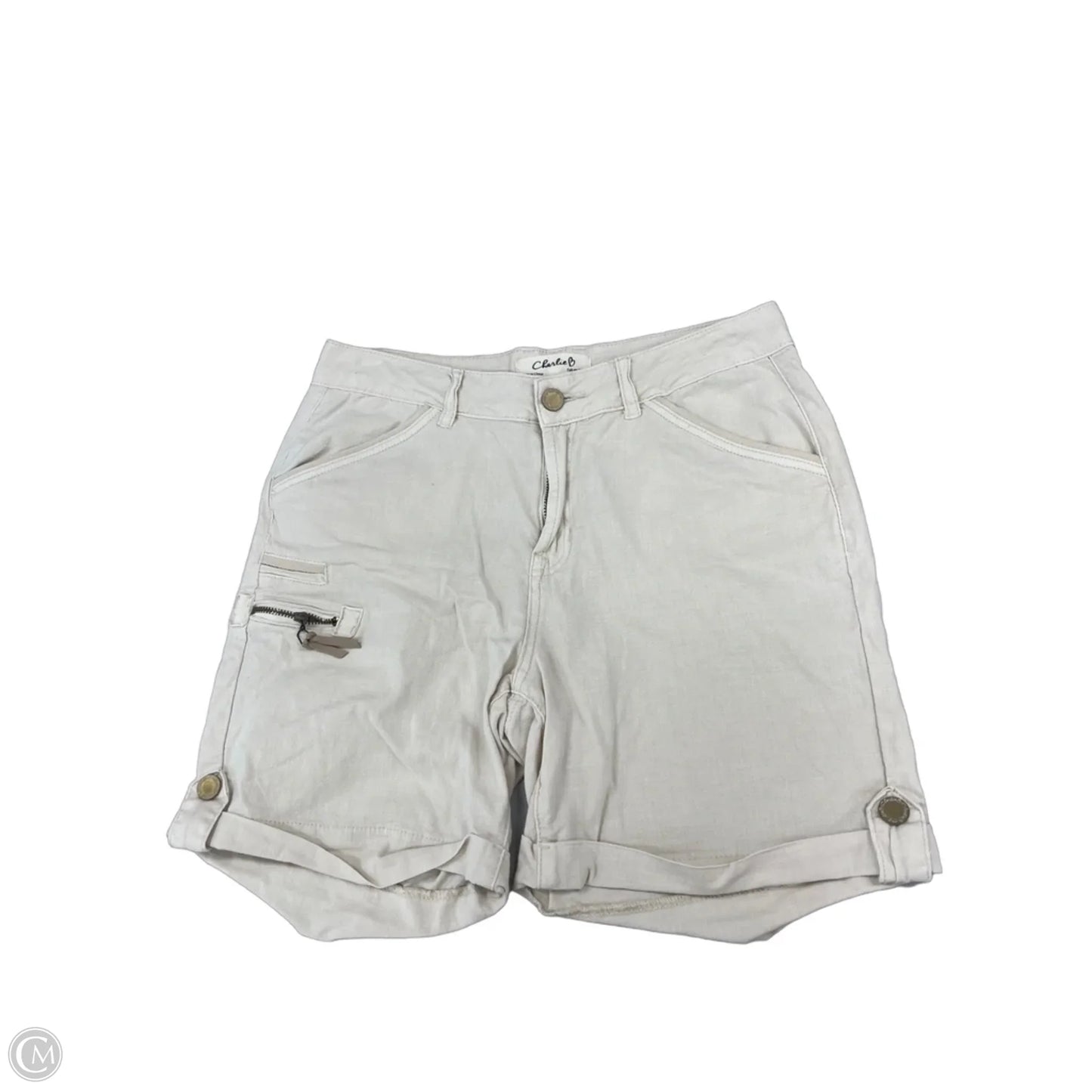 Shorts By Charlie B In Cream, Size: 8