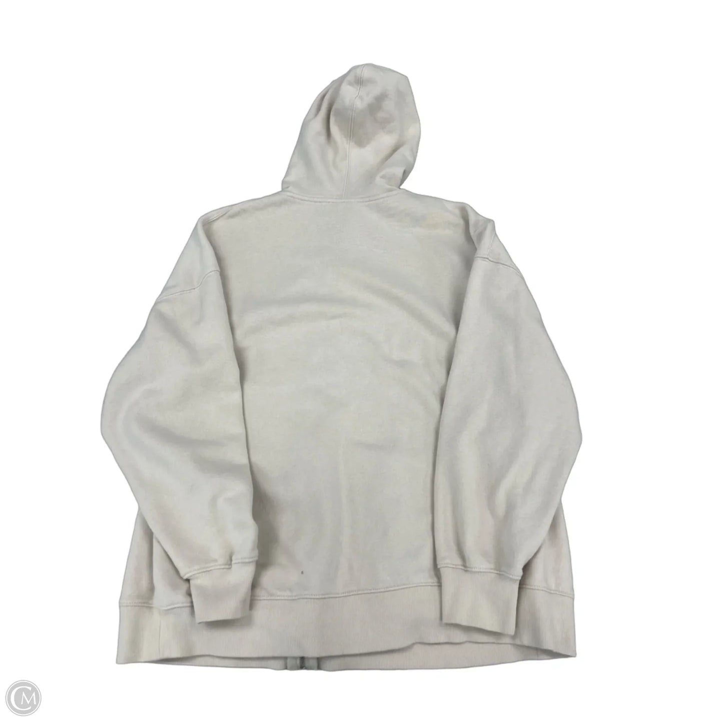 Sweatshirt Hoodie By Old Navy In Beige, Size: S