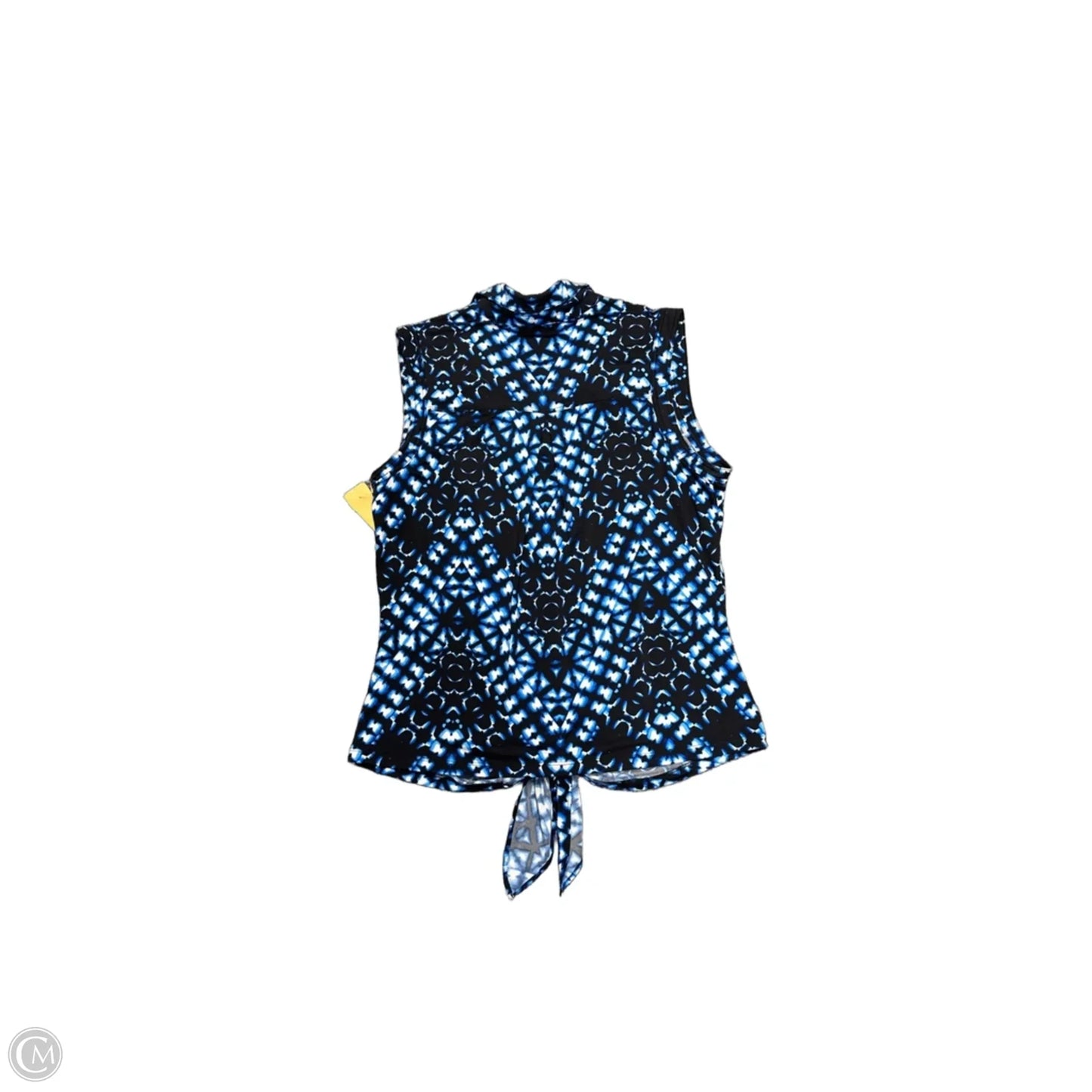 Top Sleeveless By Cache In Geometric Pattern, Size: M