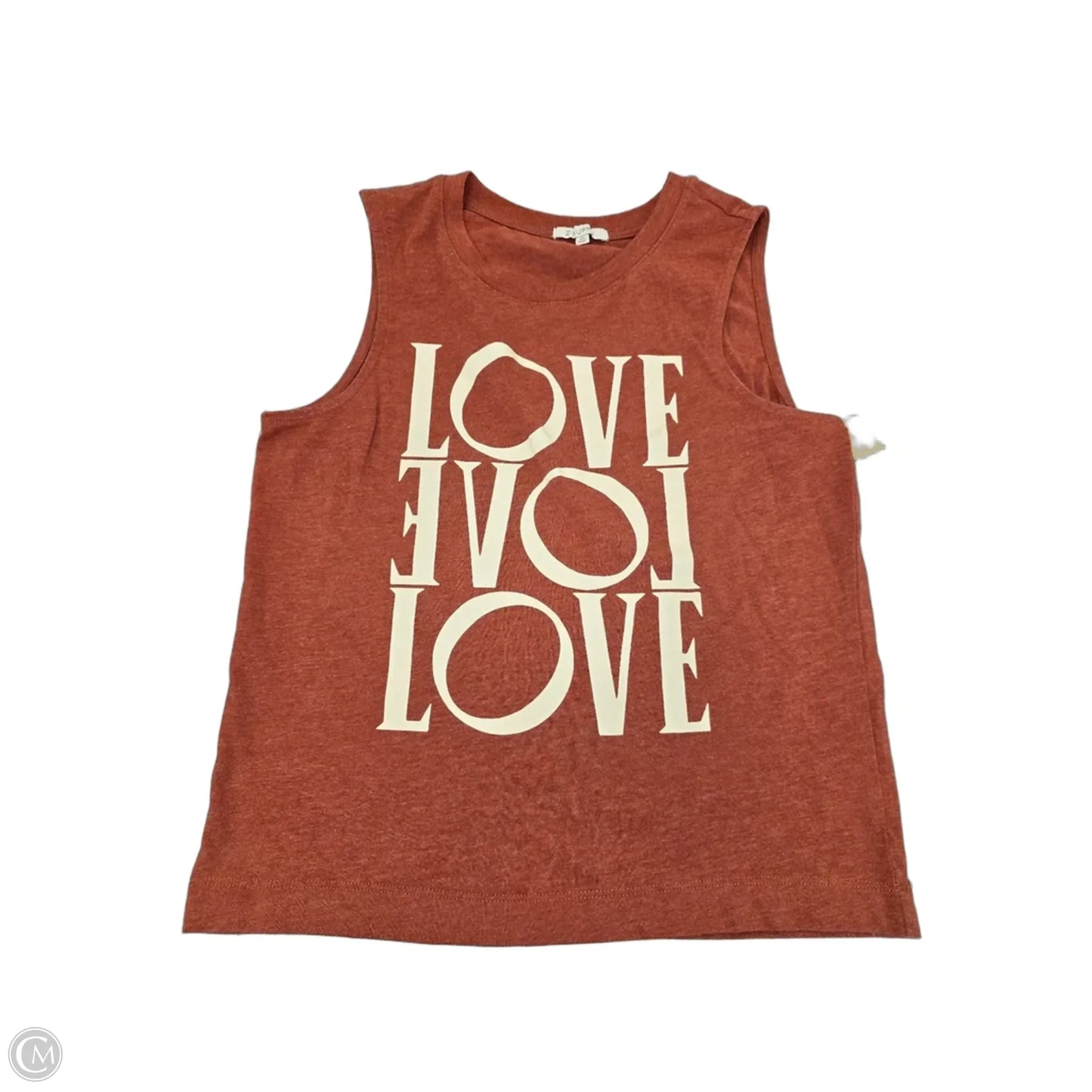 Tank Top By Z Supply In Orange, Size: Xs