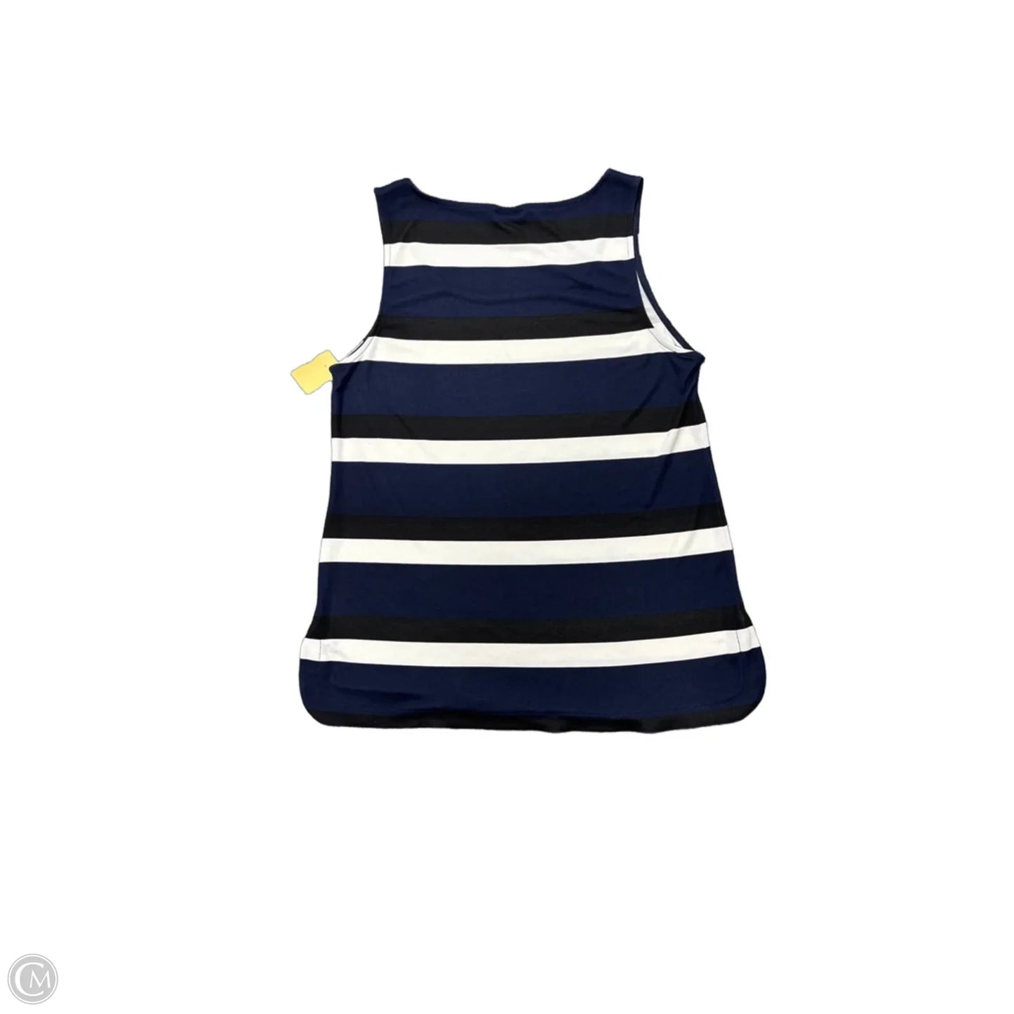 Tank Top By Ann Taylor In Striped Pattern, Size: L