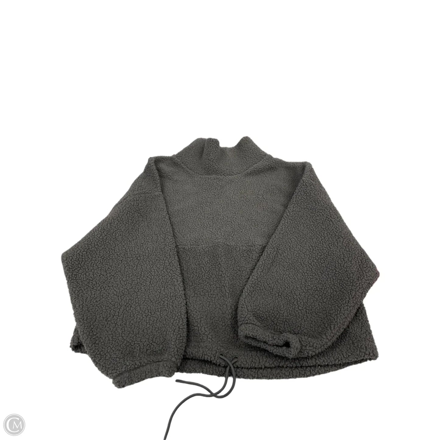 Jacket Fleece By Old Navy In Grey, Size: Xl