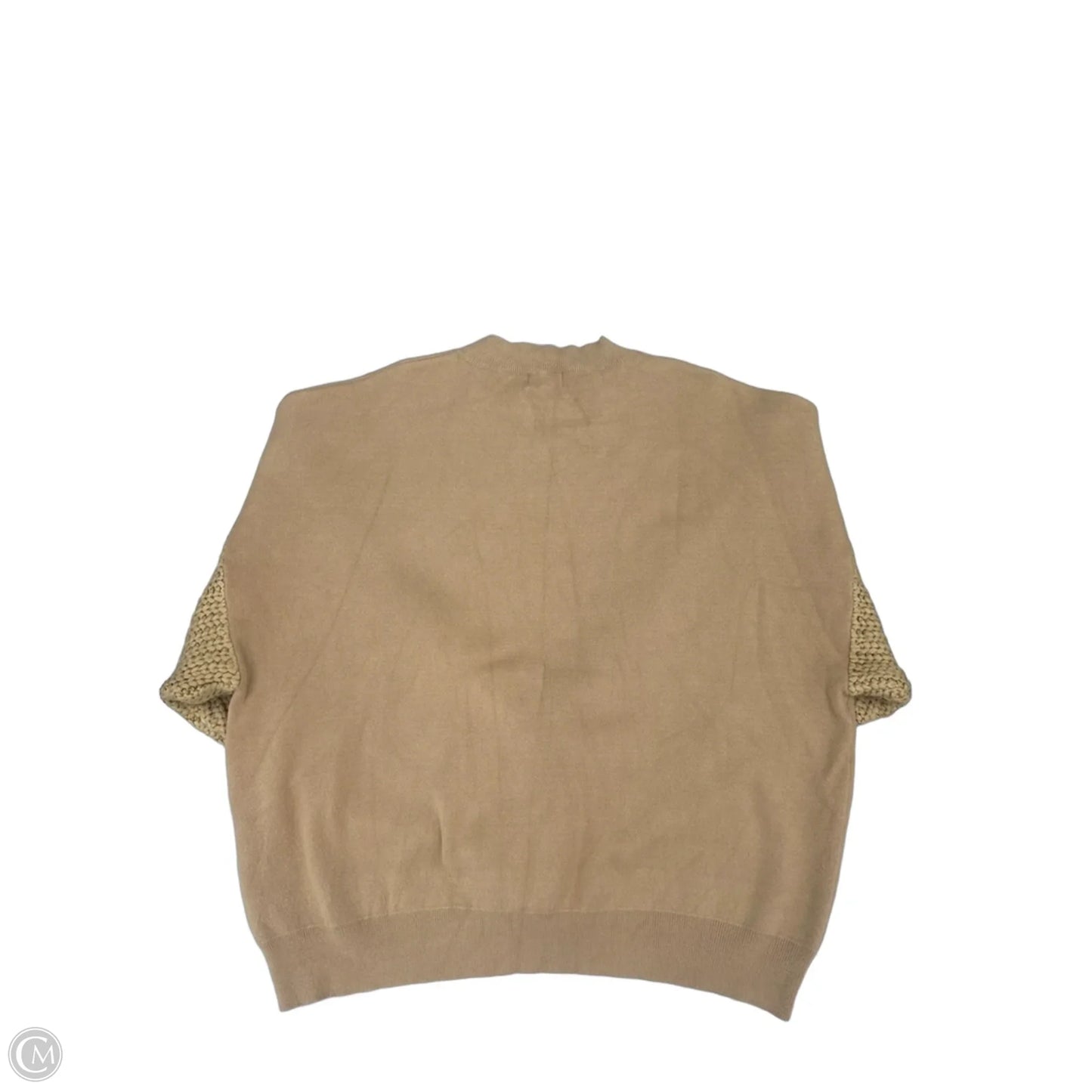 Sweatshirt Collar By &merci In Tan, Size: 3