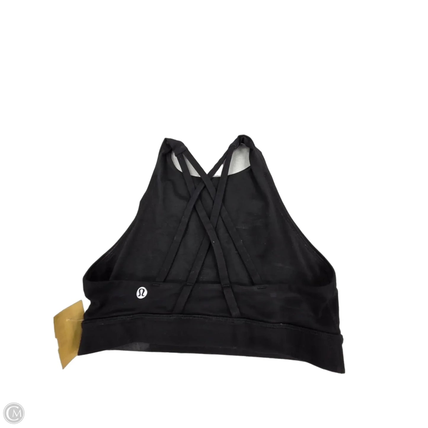 Athletic Bra By Lululemon In Black, Size: 4