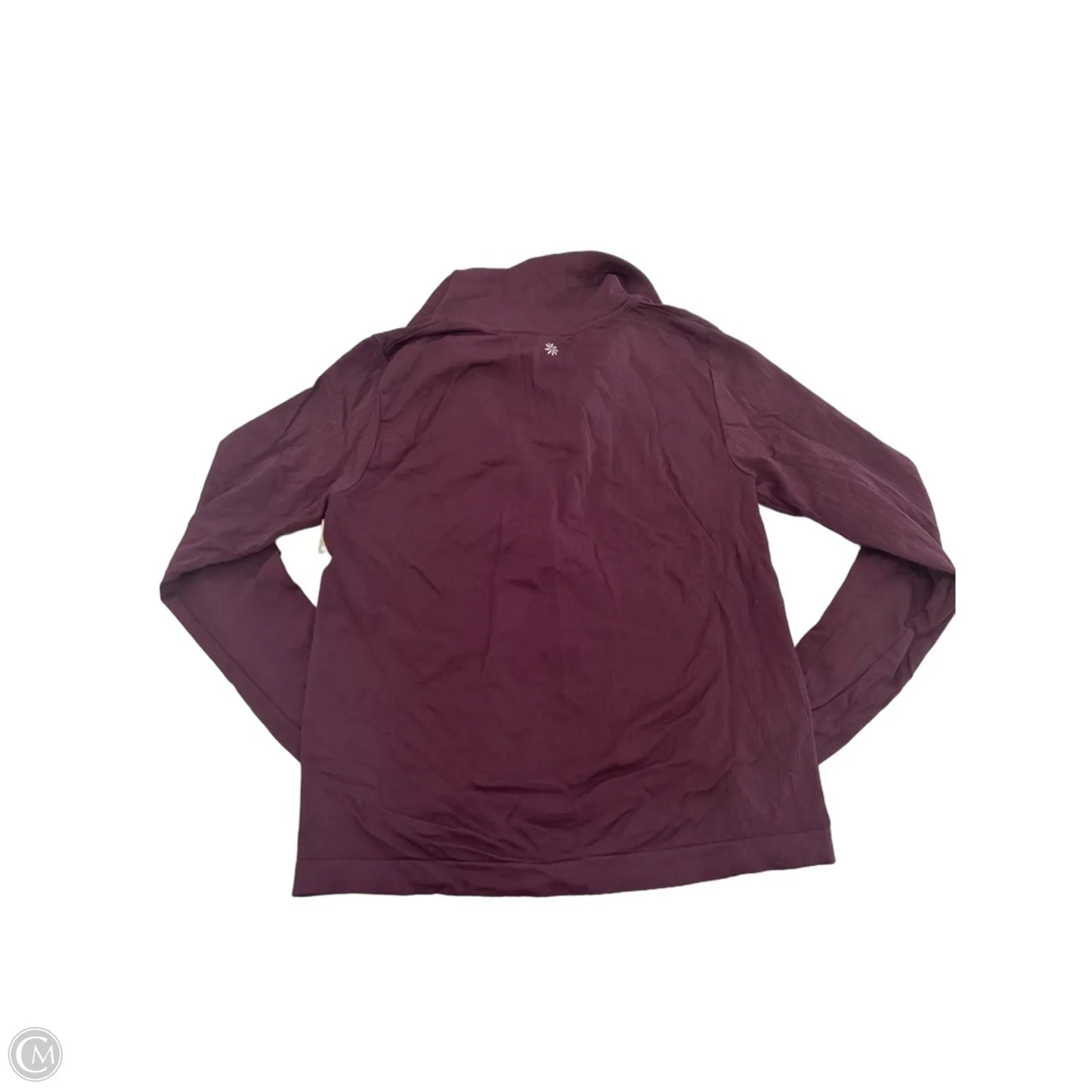 Top Long Sleeve By Athleta In Red, Size: M