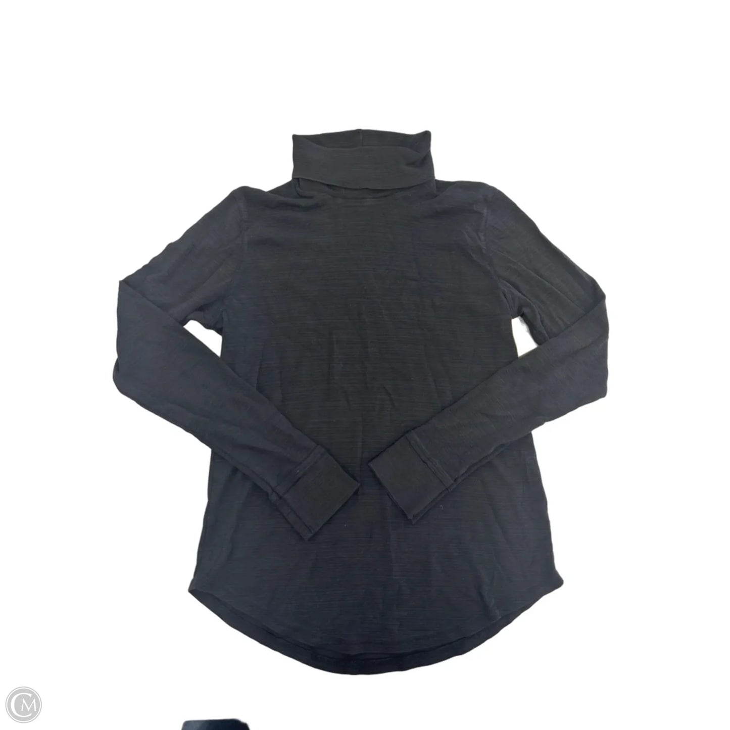 Top Long Sleeve By Lilla P In Black, Size: S