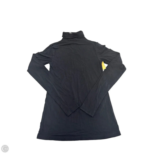 Top Long Sleeve By Vince In Black, Size: S