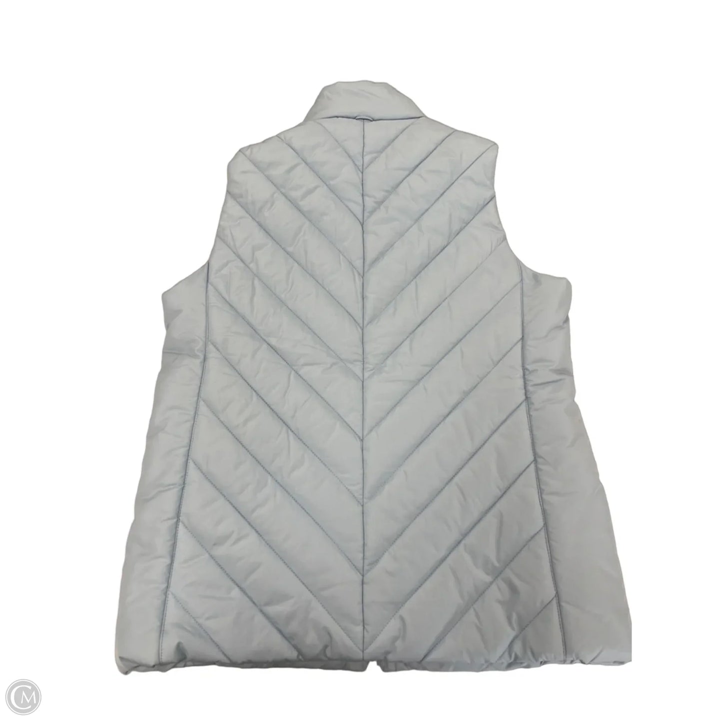 Vest Puffer & Quilted By Lands End In Blue, Size: S
