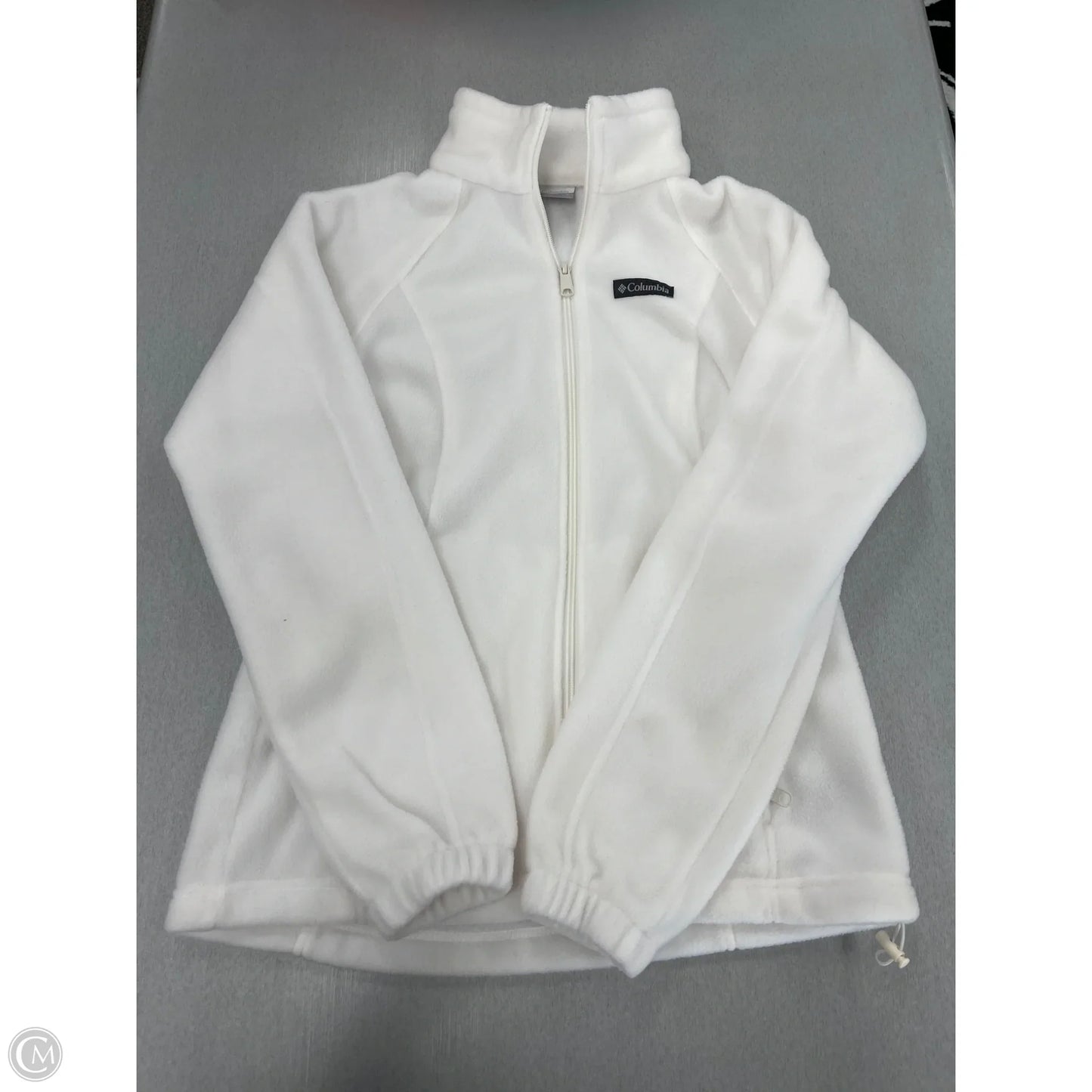 Jacket Fleece By Columbia In White, Size: S